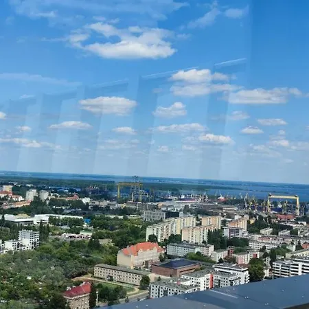 Aleda Hanza 14 Floor, Balkon Apartmán *