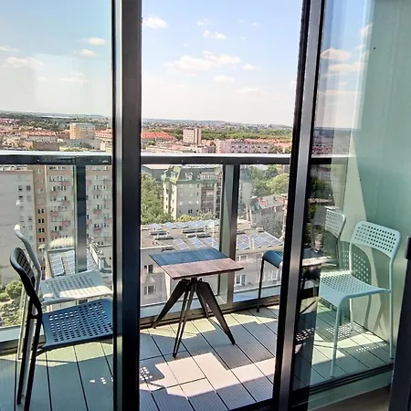 Apartamento Aleda Hanza 14 Floor, Balkon *