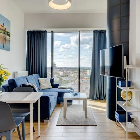 Aleda Hanza 14 Floor, Balkon * Stettin