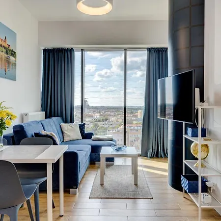 Aleda Hanza 14 Floor, Balkon * Stettin