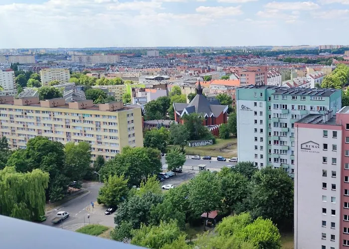 Aleda Hanza 14 Floor, Balkon * Estetino